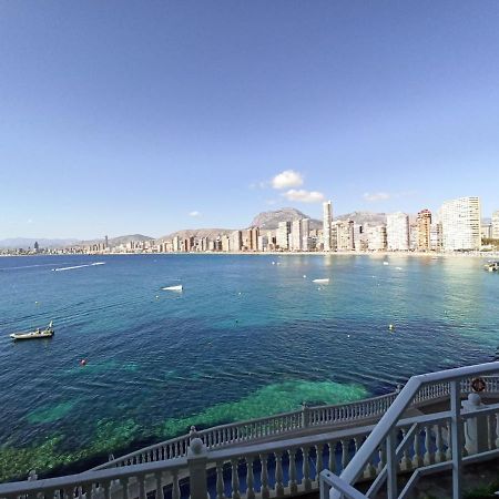 Estudio Primera Linea Con Acceso Privado Al Mar Benidorm Dış mekan fotoğraf